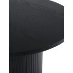Must Ovaalne Söögilaud Bianca (Venture Design) 200x90