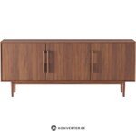 Dark brown solid wood cabinet (Paul)