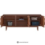 Dark brown solid wood cabinet (Paul)