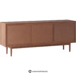 Dark brown solid wood cabinet (Paul)