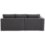 Pilka kampinė sofa-lova (Italija) dėžutėje, nepažeista