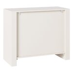Light beige chest of drawers (liv) with cosmetic flaws.
