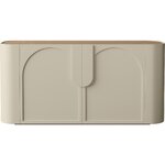 Vaalean beige kaappi (jodie) pieniä kosmeettisia virheitä