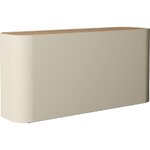 Vaalean beige kaappi (jodie) pieniä kosmeettisia virheitä