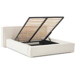 Balta gulta ar glabātuvi (lennon) 180x200