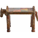 Horse shaped stool pedestal