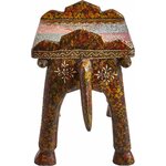 Horse shaped stool pedestal