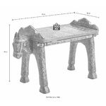 Horse shaped stool pedestal