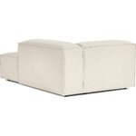 Light beige lounge chair/corner module (lennon) with cosmetic defect