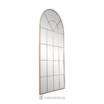Large design wall mirror (clarita) 90x180 with cosmetic flaws.