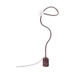 Marmorinen design-lattiavalaisin (alina), jossa kosmeettinen virhe