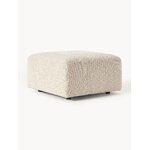 Šviesiai smėlio spalvos modulinė kampinė sofa (lena) su kosmetiniais defektais.