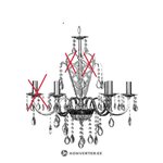 Carrington chandelier (Premier Housewares)