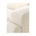 Vaalean beige modulaarinen kulmasohva (melva) 319x195 kosmeettisilla vioilla.