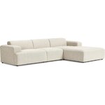 Smėlio spalvos kampinė sofa (melva) (dėžutė, dėžutėje) 319x195