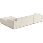 Smėlio spalvos kampinė sofa (melva) (dėžutė, dėžutėje) 319x195