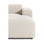 Smėlio spalvos kampinė sofa (melva) (dėžutė, dėžutėje) 319x195