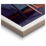 Sienu gleznojums krāsains krēsls (oranžs wallz) 40x50 ar defektu