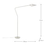 Stāvlampa Nero (ww) ar kosmētiskām nepilnībām.