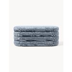 Grey Blue Upholstered Bench (Alto)