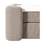 Кровать Continental серого цвета (Perla) 160x200