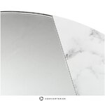 Круглое зеркало с имитацией мрамора (Стокгольм)