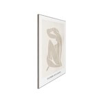 Tapetti paperi découpe beige (oranssi wallz)