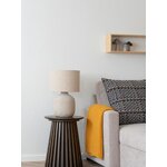 Коричневый круглый журнальный столик osaka (house nordic)