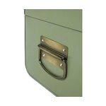 Metallinen säilytyslaatikkosetti Jonny 2 kpl (ww) kosmeettisella vialla