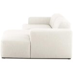 Bright corner sofa (melva), intact, in a box