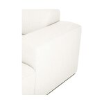 Bright corner sofa (melva), intact, in a box