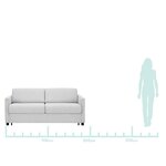 Väike Helehall Diivanvoodi (Morgan)