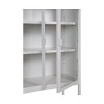 White metal display cabinet misha (venture design) with a cosmetic flaw