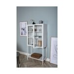 White metal display cabinet misha (venture design) with a cosmetic flaw