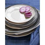 Pearl White Ceramic Plate Tam (Be Home) ø30.5