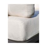 Light beige garden corner sofa soledo (mesonica)