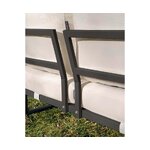 Light beige garden corner sofa soledo (mesonica)