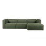 Угловой диван muse (Christian Lacroix) 310см бутылочно-зеленый, бархат, лучше