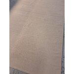 Ar rokām austs krēmkrāsas kokvilnas paklājs (agneta) 200x300 ar skaistuma trūkumu