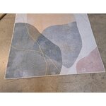 Dizaino kilimas picassa (kayoom) 120x180 su grožio trūkumais šviesiomis spalvomis