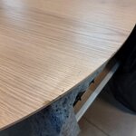 Round dining table duncan (actona) defective