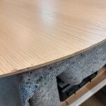 Round dining table duncan (actona) defective