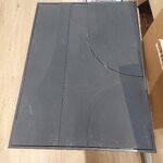 Seinakaunistus Relief Black Nº1 (Ars Longa) 52,5x72,5