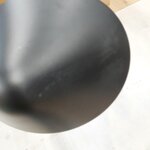 Large black ceiling light (neron) with a cosmetic defect