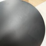 Large black ceiling light (neron) with a cosmetic defect