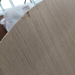 Обеденный стол раздвижной светло-коричневый (калар) 92x180-230 с косметическими дефектами