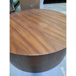 Round wooden coffee table (dan) broken