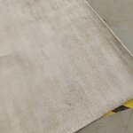 Ivory viscose carpet (jane) 200x300 with a beauty flaw