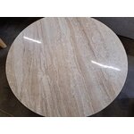Light brown design coffee table (Marisa) with a cosmetic flaw