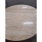 Light brown design coffee table (Marisa) with a cosmetic flaw